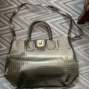 Genuine Patent Leather Tote